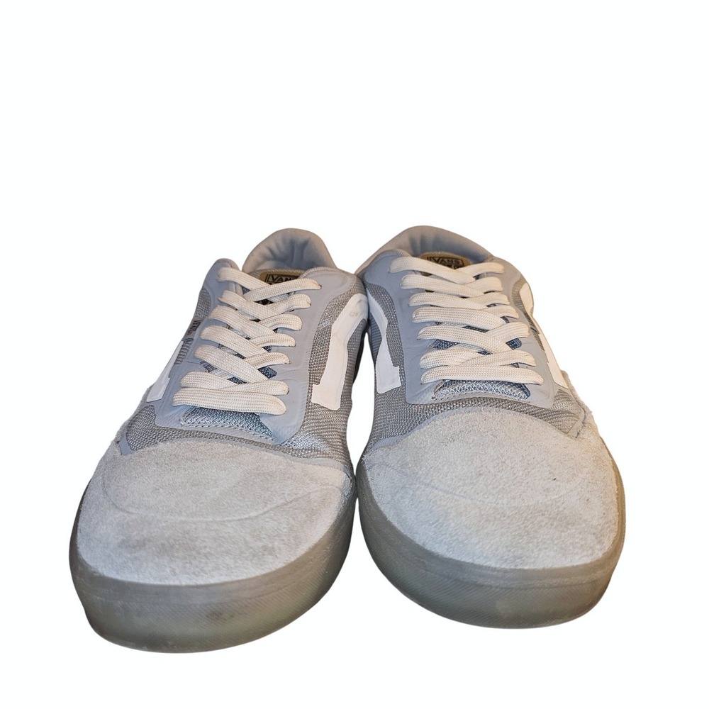 Vans AVE Pro Mens Skate Shoes Size 13 Light Blue Suede Mesh Low Top Casual - Picture 6 of 15